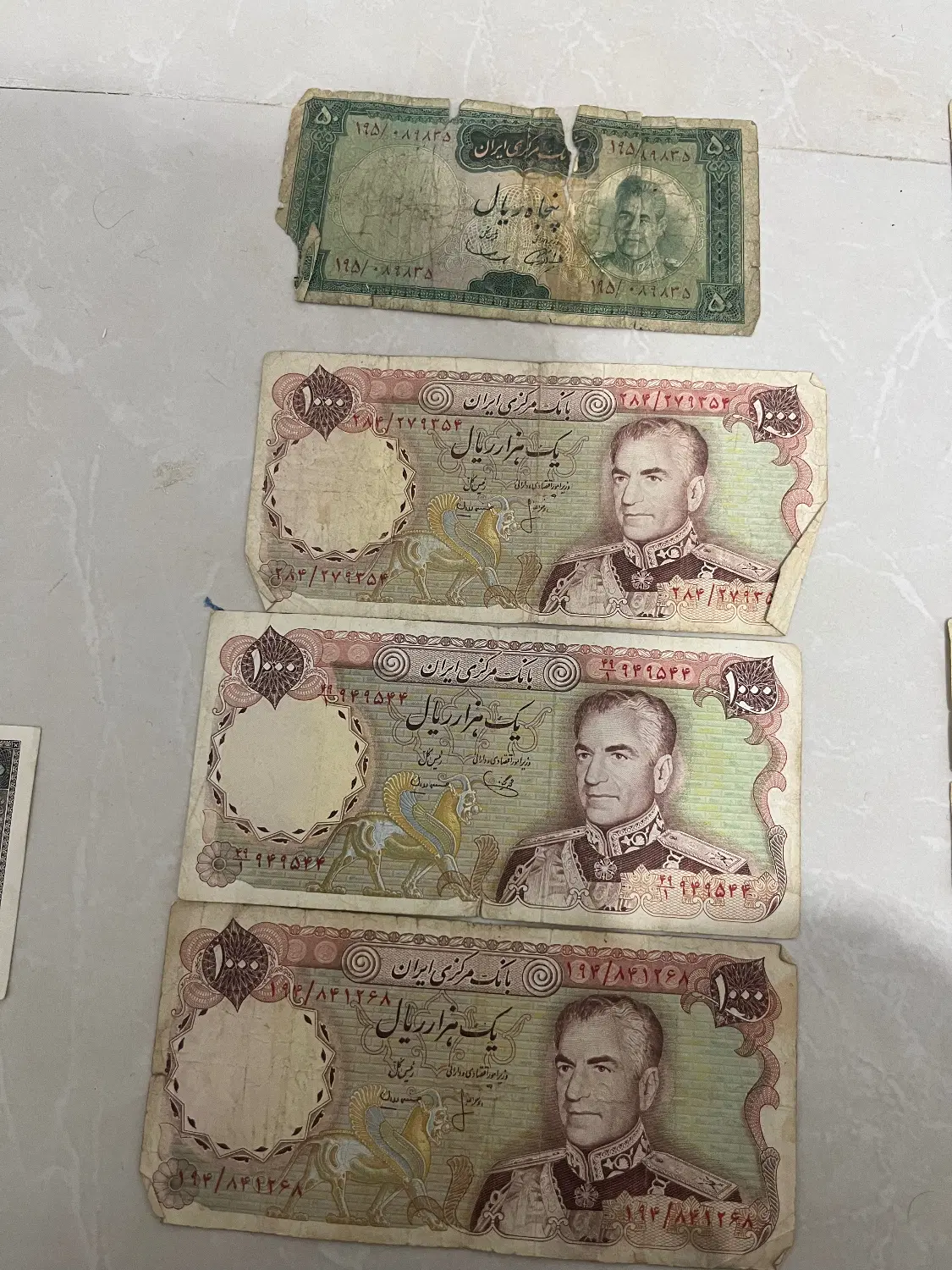 اسکناس قدیمی(توافقی)|کلکسیون سکه، تمبر، اسکناس|تهران, شهرک پرواز|دیوار