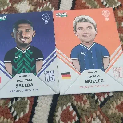 کارت کیمدی توماس مولر ویلیام سالیبا|اسباببازی|گرگان, |دیوار