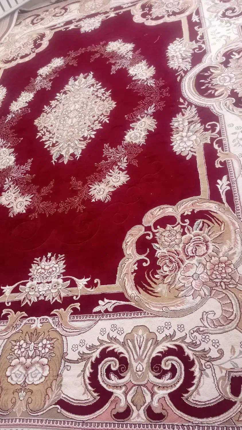 فرش ۱۲ متری زرشکی|فرش|سرپل ذهاب, |دیوار