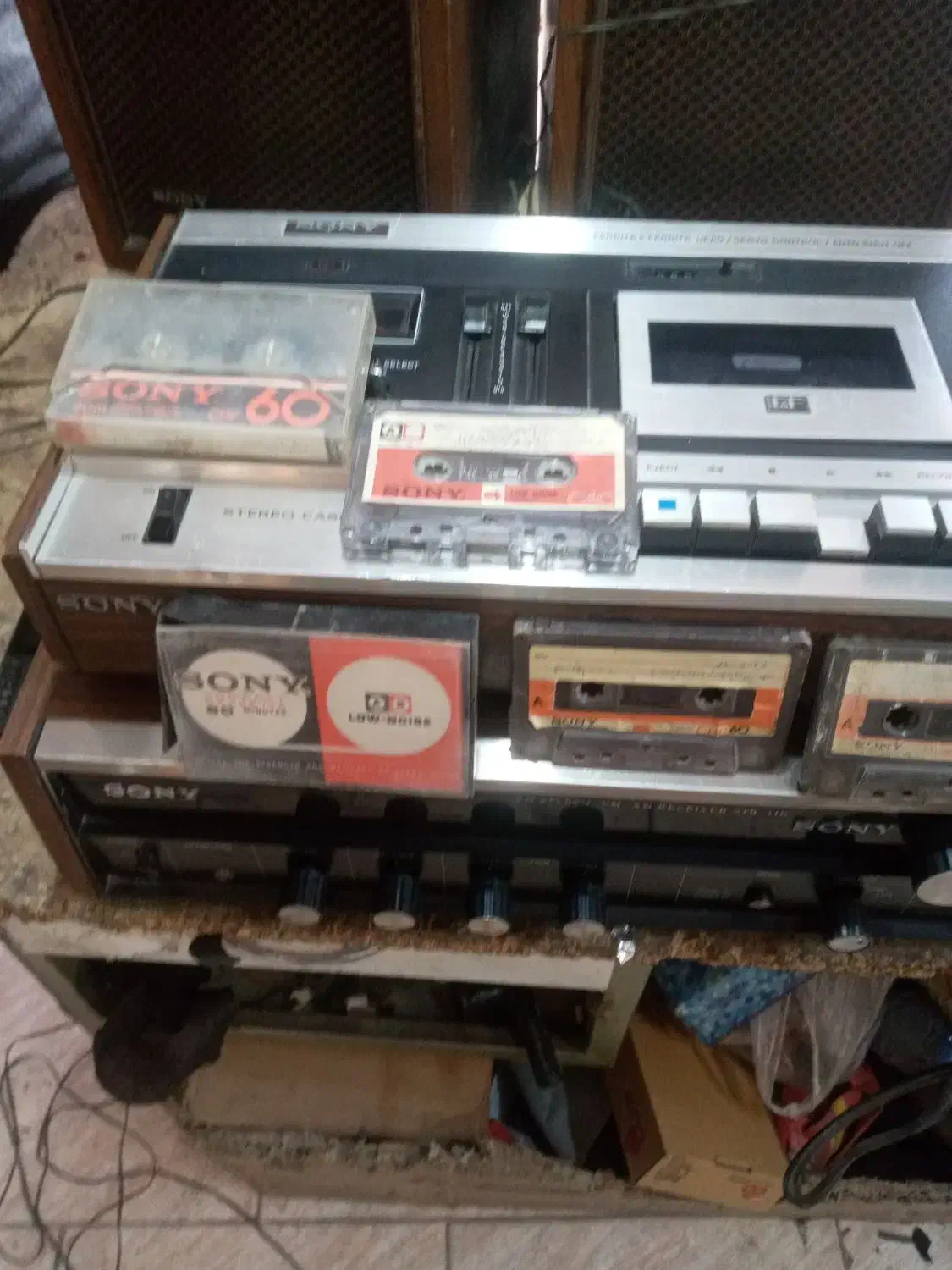 استریو ظبط قدیمی عتیقه|سیستم صوتی خانگی|بیرجند, |دیوار