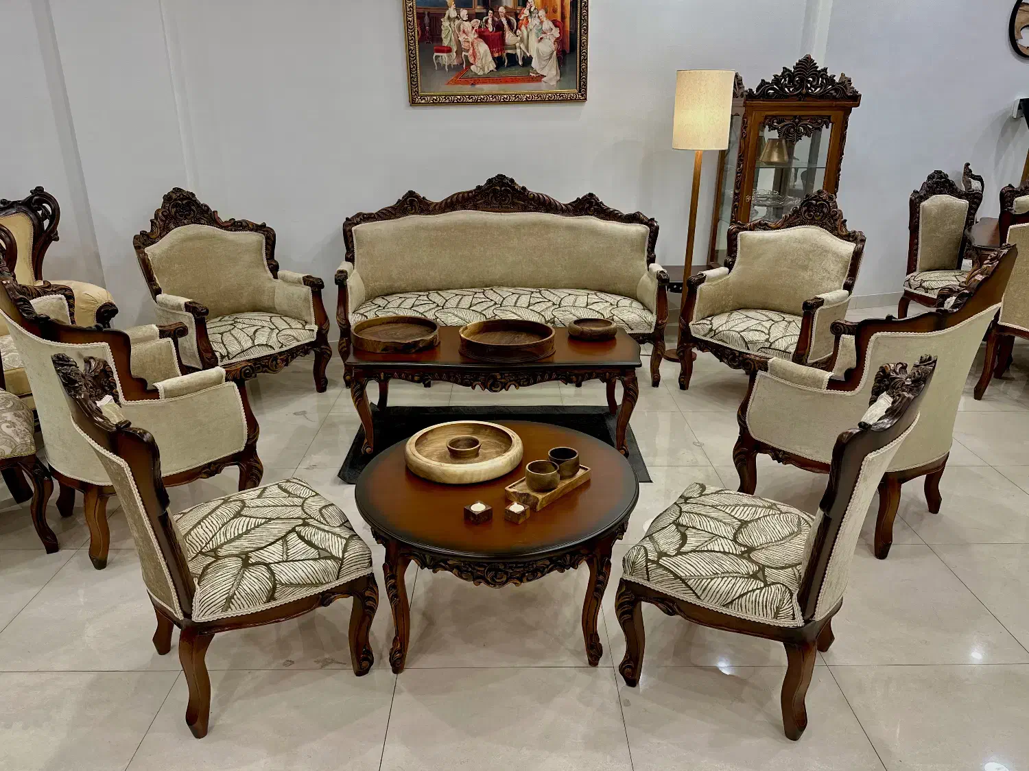 مبلمان و نهارخوری سلطنتی مبل استیل گوشواره ای|مبلمان خانگی و میز عسلی|تهران, اختیاریه|دیوار