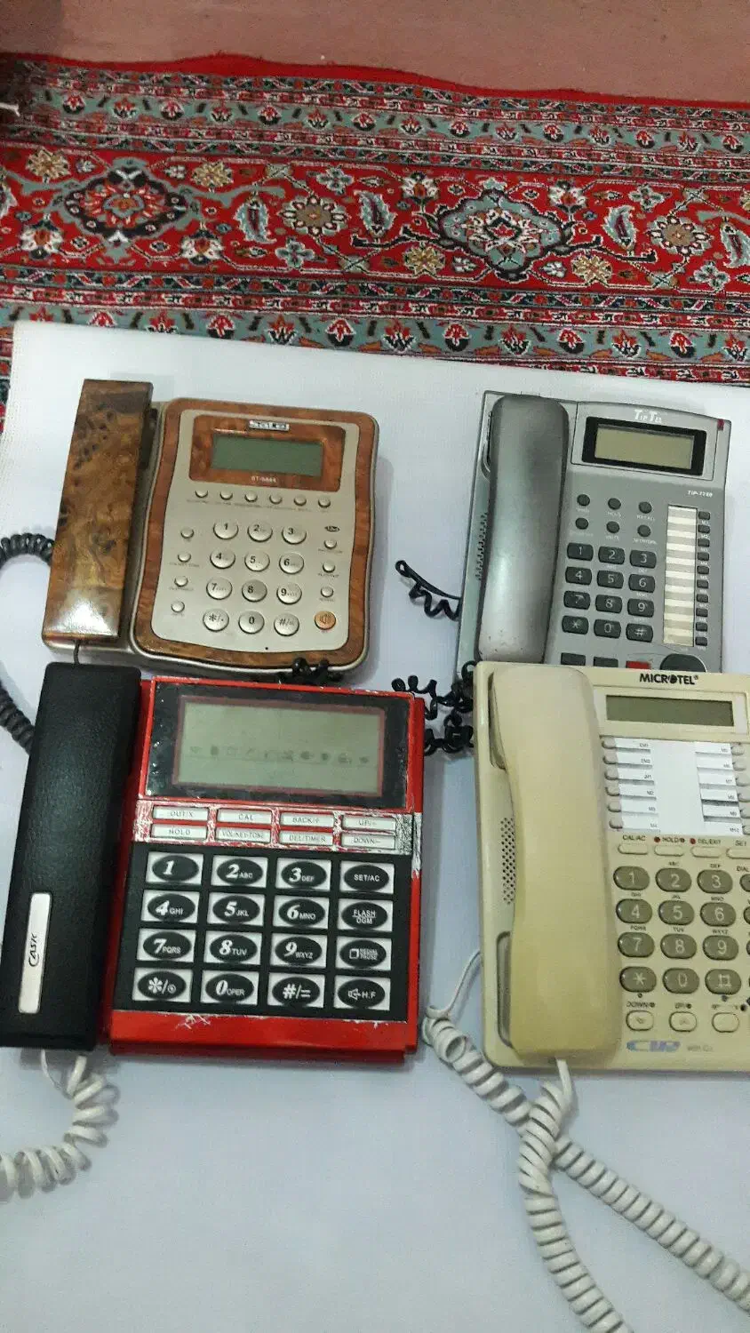 تلفن هائ مخاطب ودماسنجی|تلفن رومیزی|سلماس, |دیوار