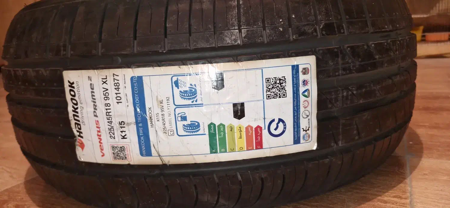 یک جفت لاستیک هانکوک۲۲۵.۴۵.۱۸نو بدون کارکرد|قطعات یدکی و لوازم جانبی|یاسوج, |دیوار