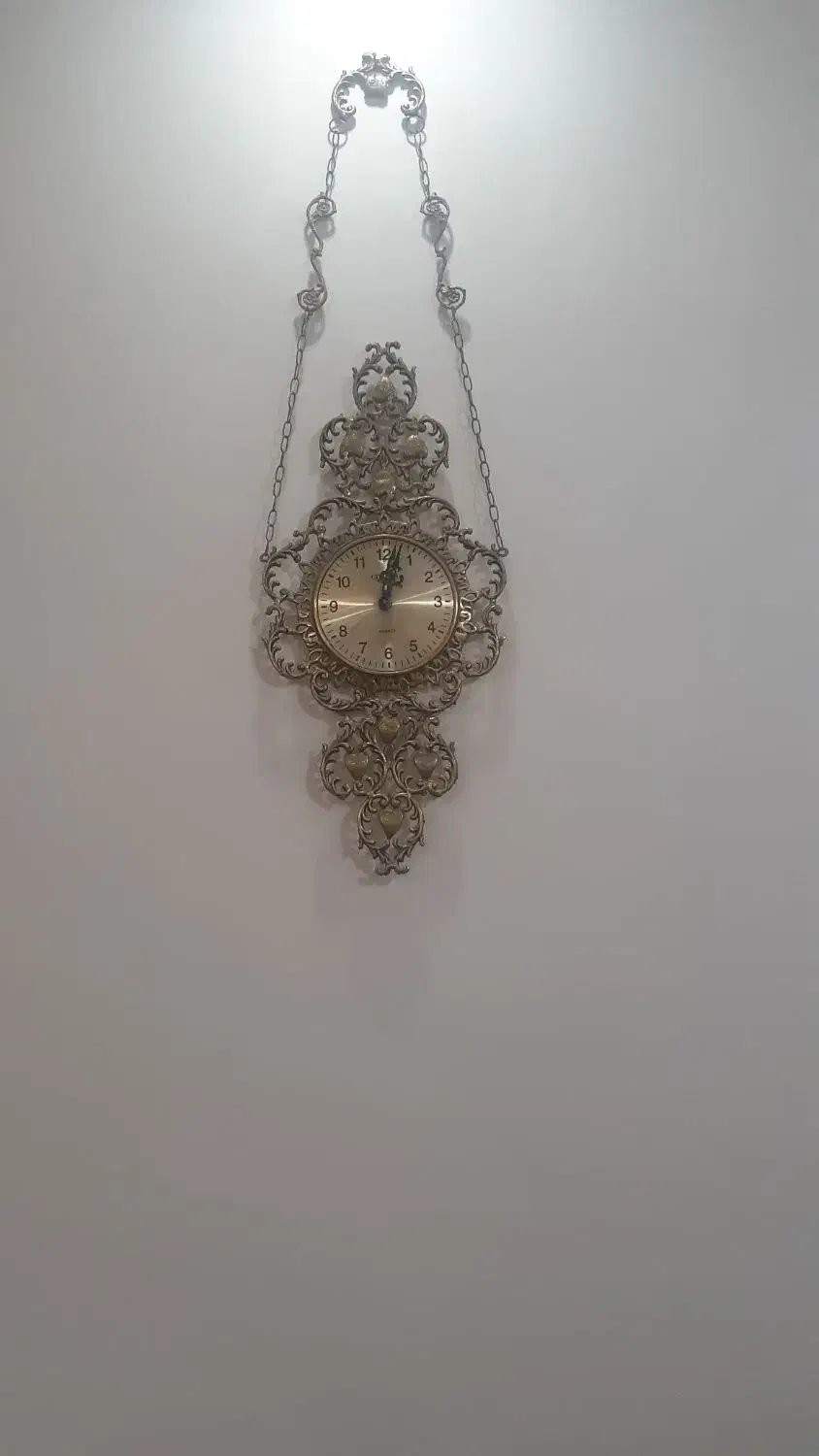 ساعت برنز|ساعت دیواری و تزئینی|تاکستان, |دیوار