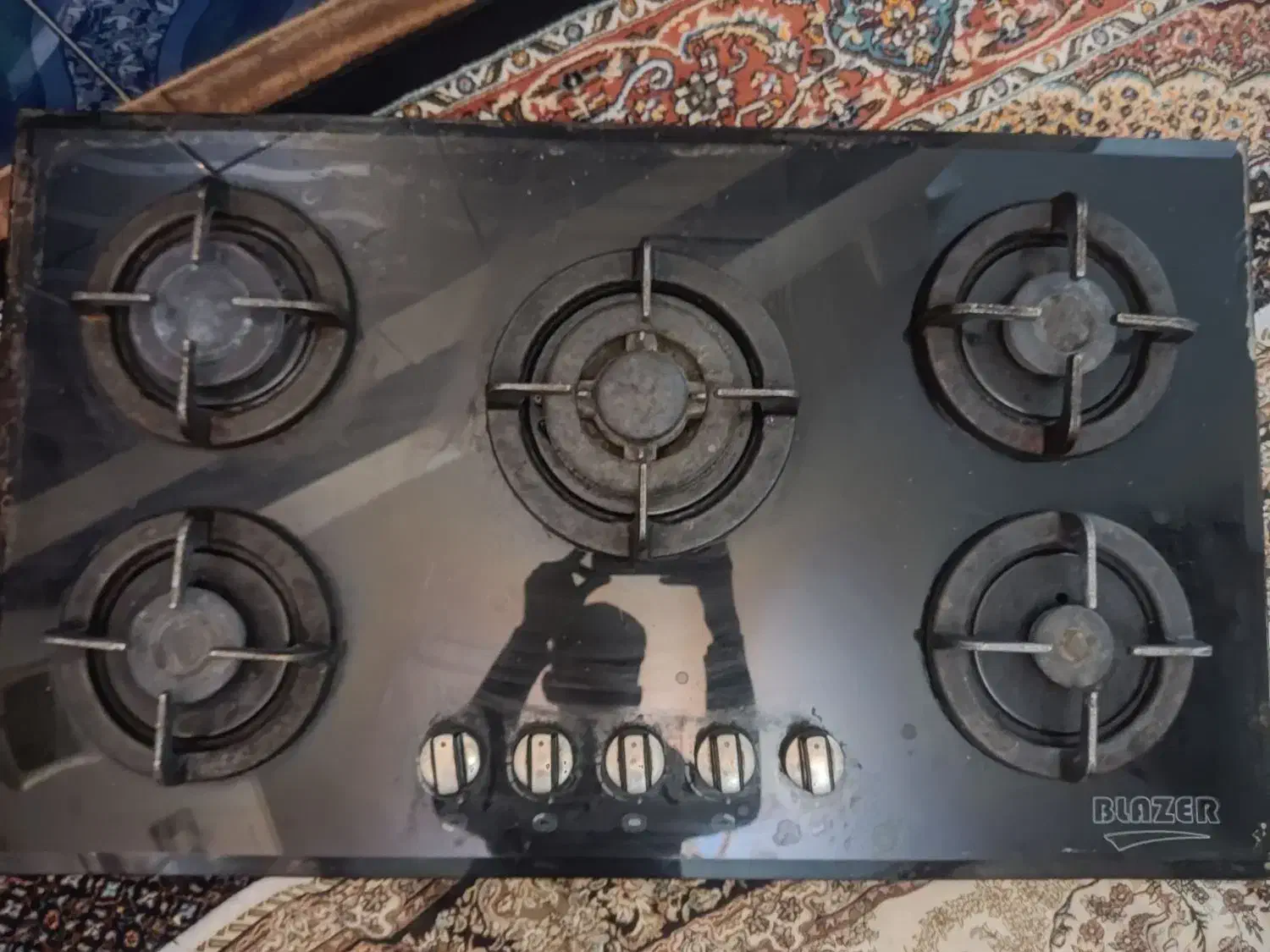 اجاق گاز شیشه ای رو میزی|اجاق گاز و لوازم برقی پختوپز|اردبیل, |دیوار