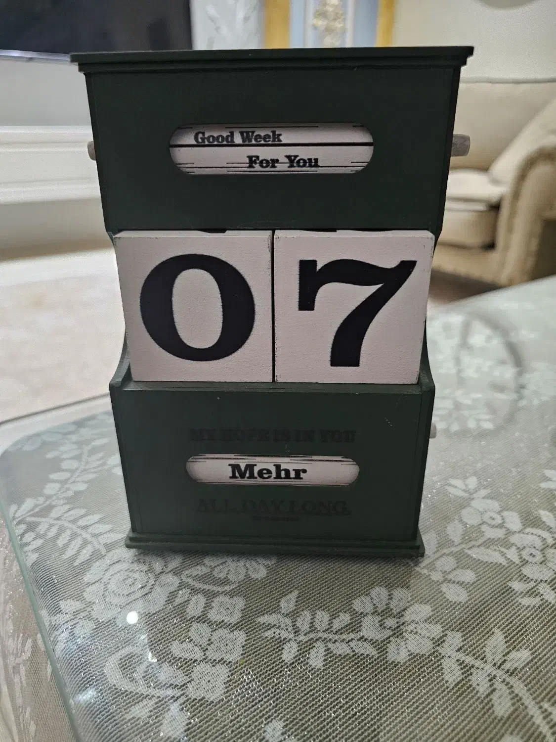 تقویم چوبی|لوازم التحریر|گرگان, |دیوار