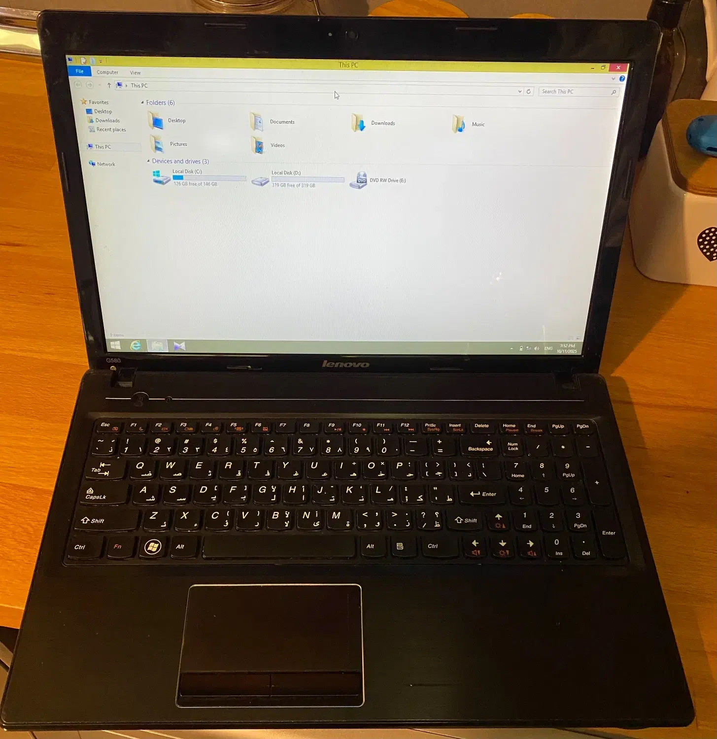 Lenovo G580|رایانه همراه|تهران, تهرانپارس غربی|دیوار