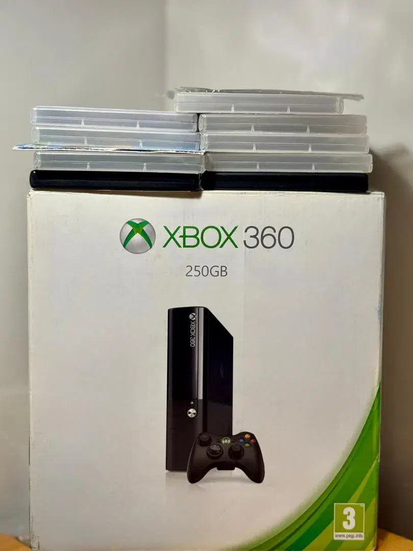 ایکس باکس ۳۶۰ سوپر اسلیم ۲۵۰ گیگ (جی تگ)|کنسول، بازی ویدئویی و آنلاین|رشت, گلسار|دیوار