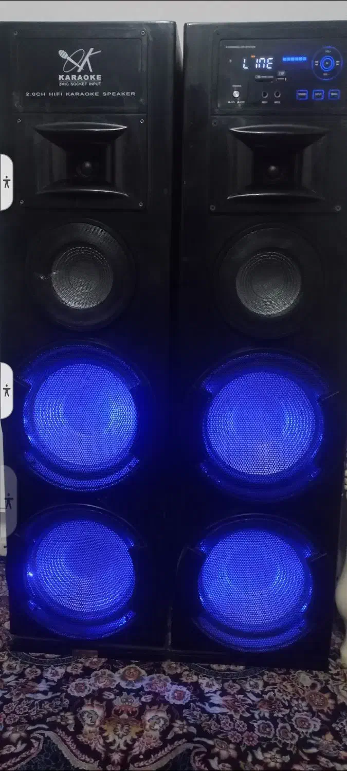 باند اسپیکر سالم تمیز صدای خیلی بلند|سیستم صوتی خانگی|مشهد, توس (بلوار توس)|دیوار