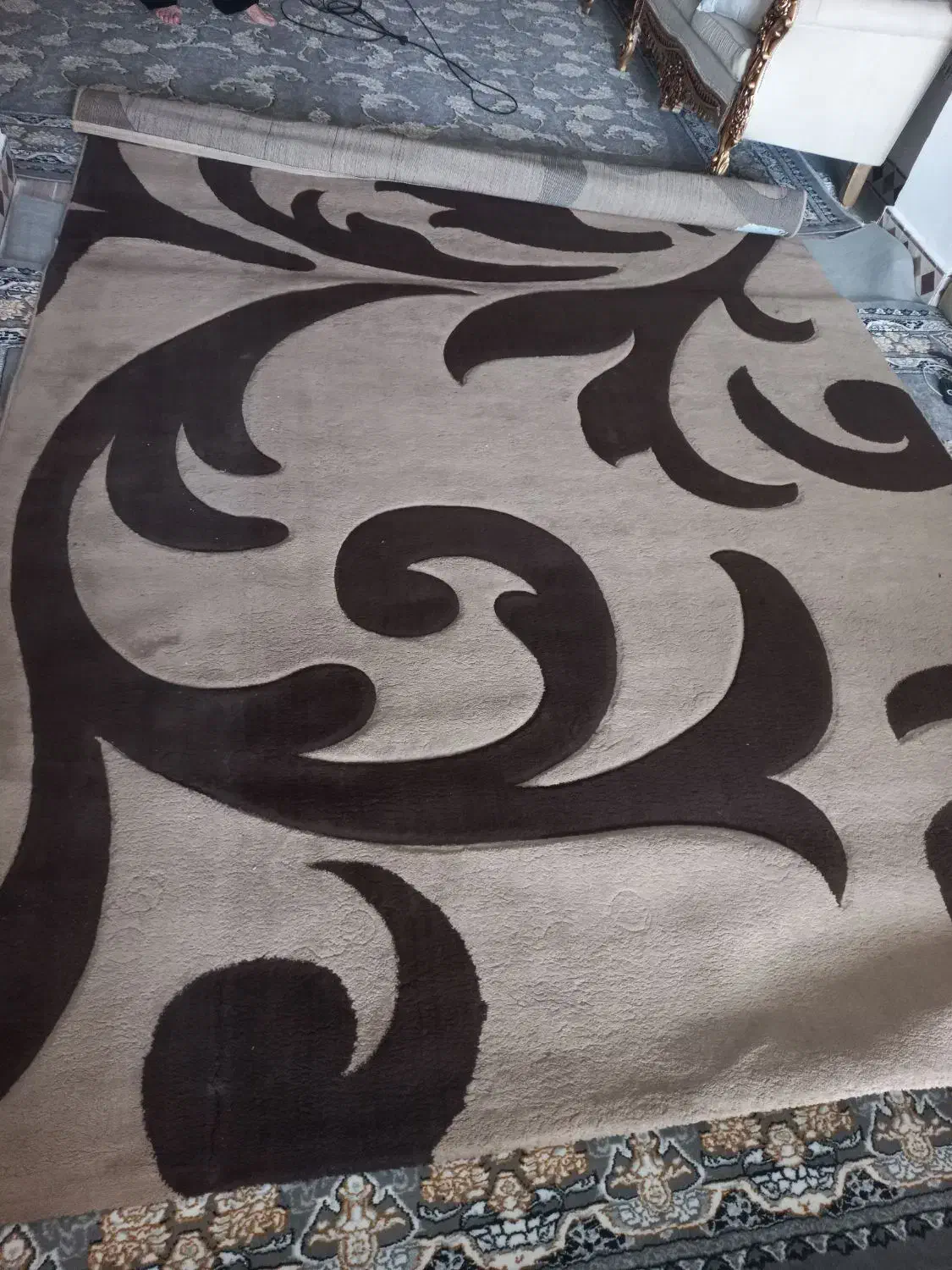 گلیم فرش ۹ متری|فرش|ایلام, |دیوار