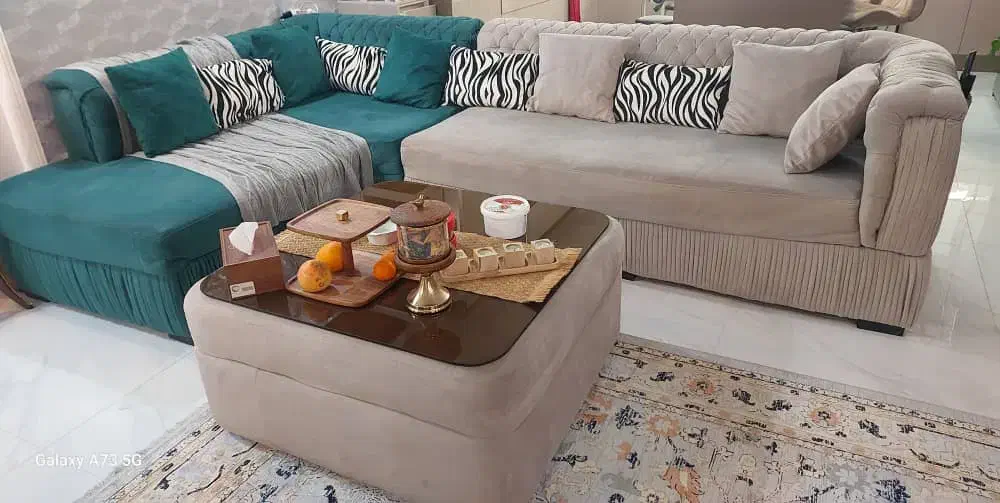 مبل راحتی L (چستر)|مبلمان خانگی و میز عسلی|تهران, مهران|دیوار