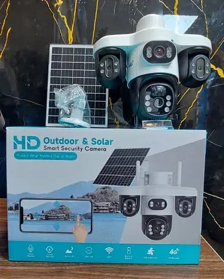 دوربین خورشیدی گارانتی دار|دوربین مداربسته|تربتحیدریه, ۴۵ متری|دیوار