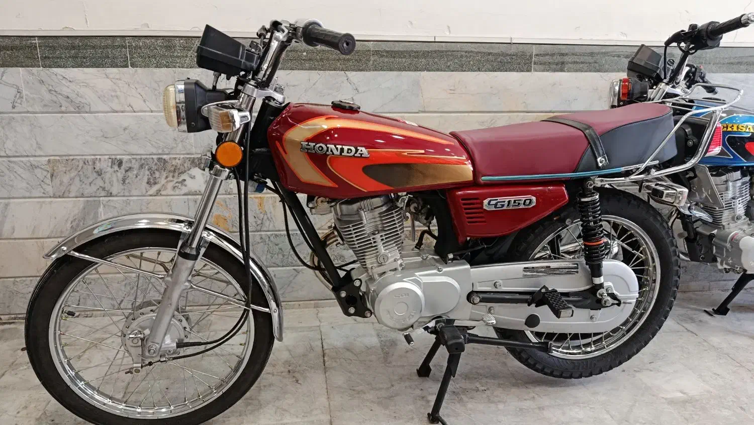 تیزتک 150 مدل 91 لاکاغذی در حد خشک و استثنایی|موتورسیکلت|چابهار, |دیوار