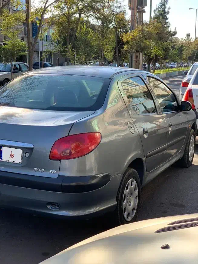 ۲۰۶ sd مدل ۸۸ دوگانه کارخانه|خودرو سواری و وانت|تبریز, |دیوار