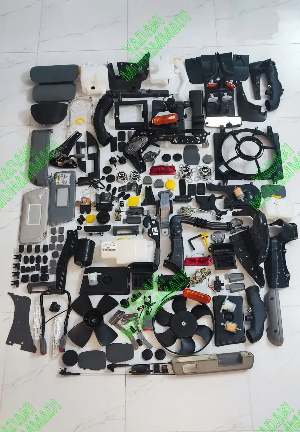 طلق چراغ خطر 132 برفی|قطعات یدکی و لوازم جانبی|مشکیندشت, |دیوار