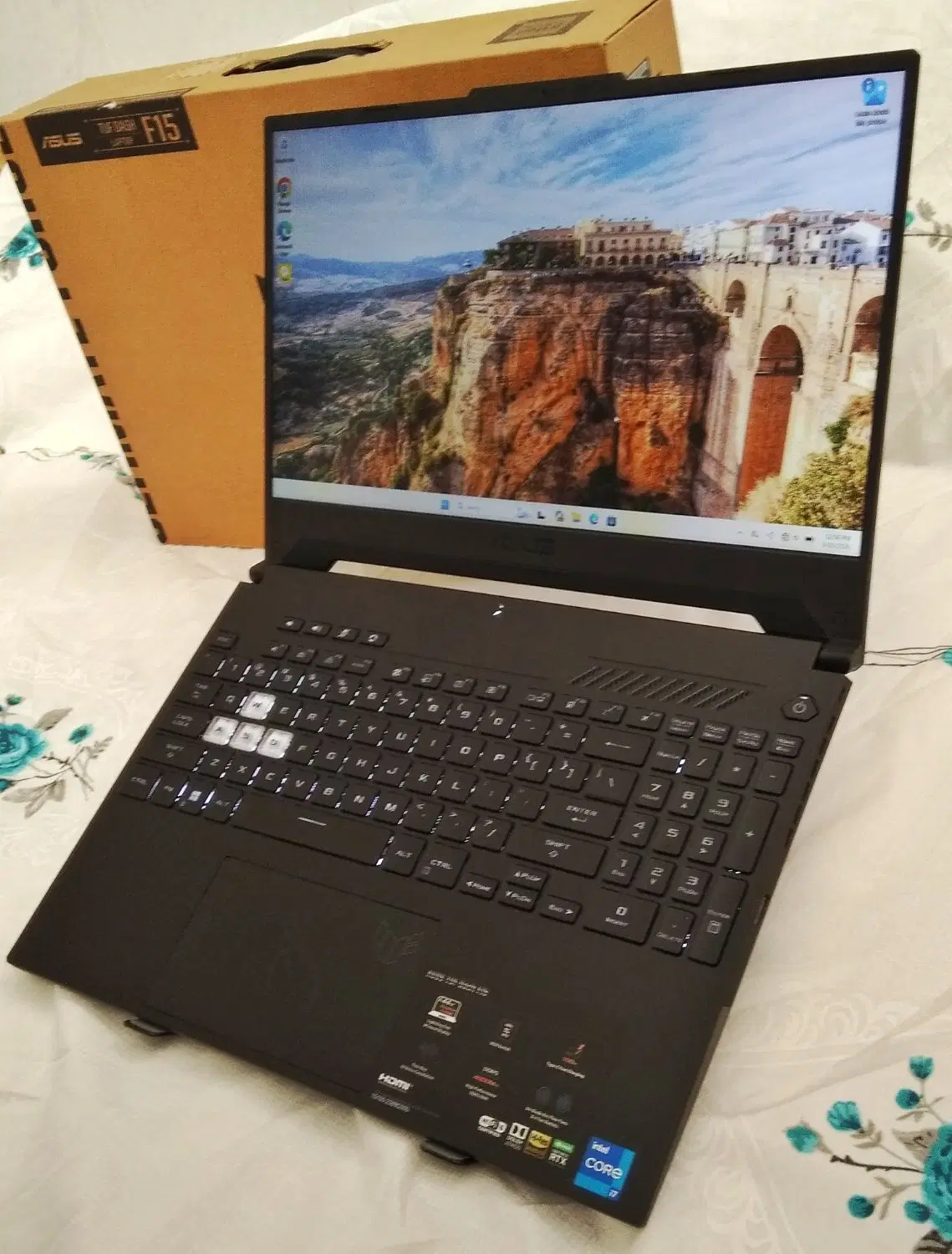 لپتاپ گیمینگ i7 12650h 32gb D5 1TB 3070 ایسوس|رایانه همراه|قم, جهان بینی|دیوار