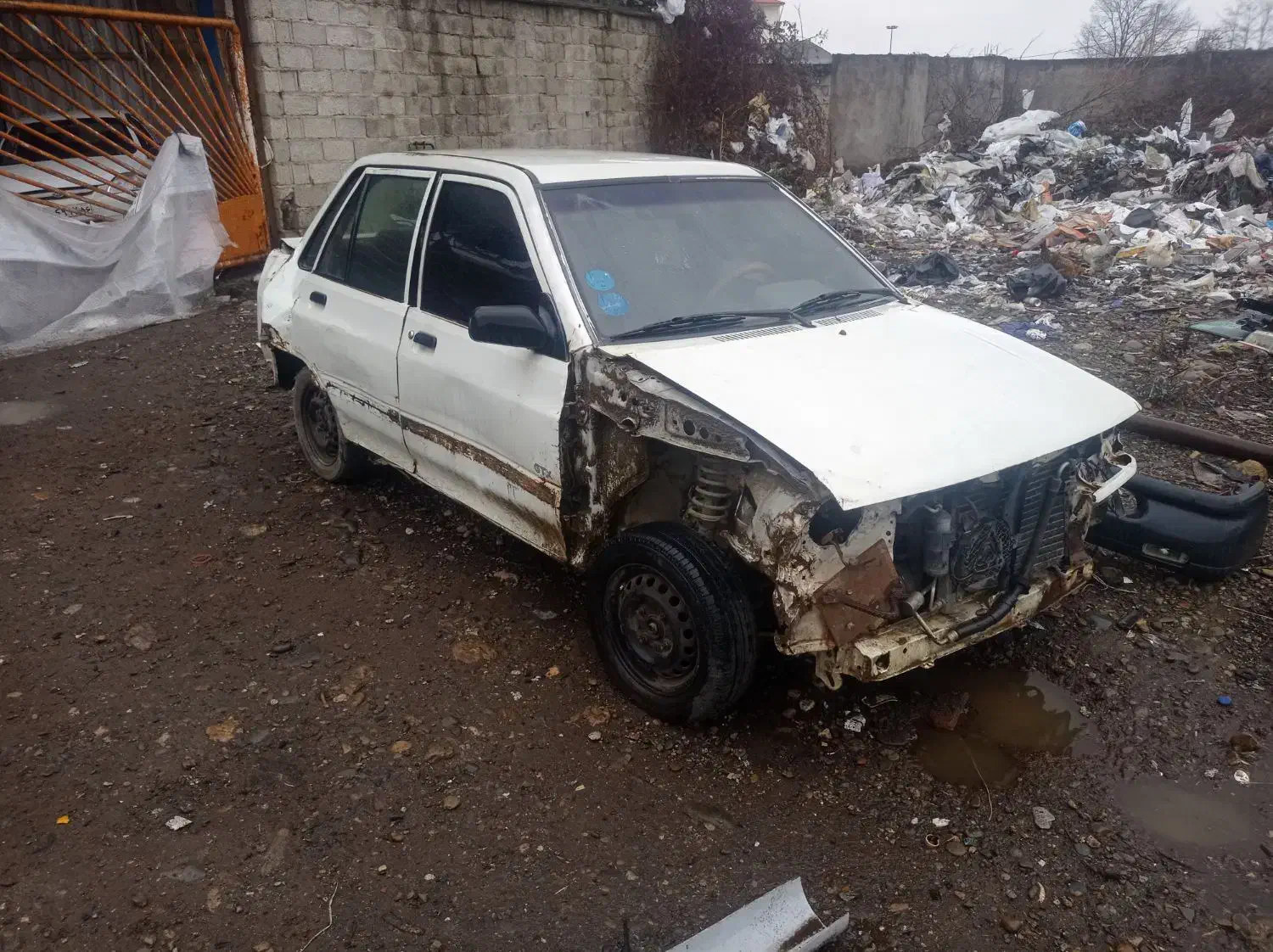 پراید 74کره تصادفی|خودرو سواری و وانت|شفت, |دیوار