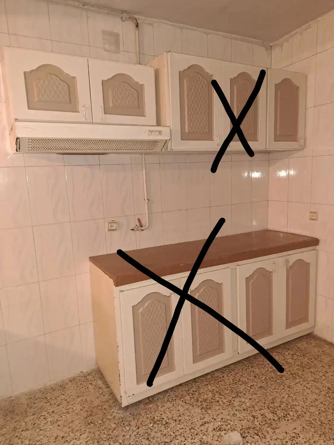 کابینت تمام فلز.سینک.هود|آب‌چکان و نظم‌دهنده ظروف|خرم‌آباد, |دیوار