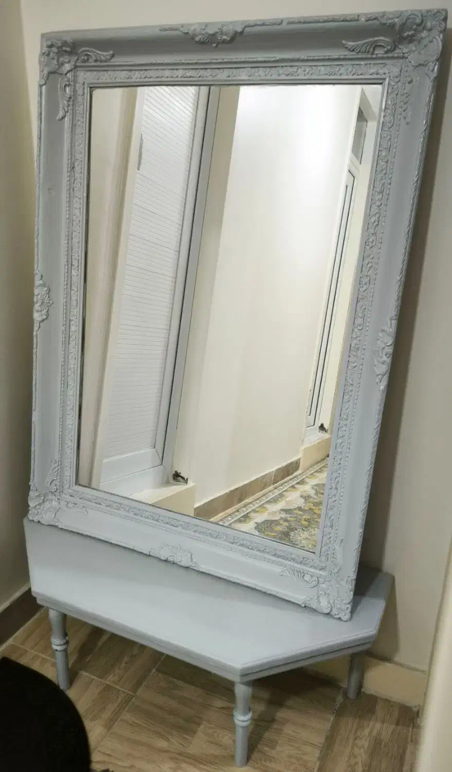 آینه کنسول و قفس پرنده|بوفه، ویترین، کنسول|مسجد سلیمان, |دیوار