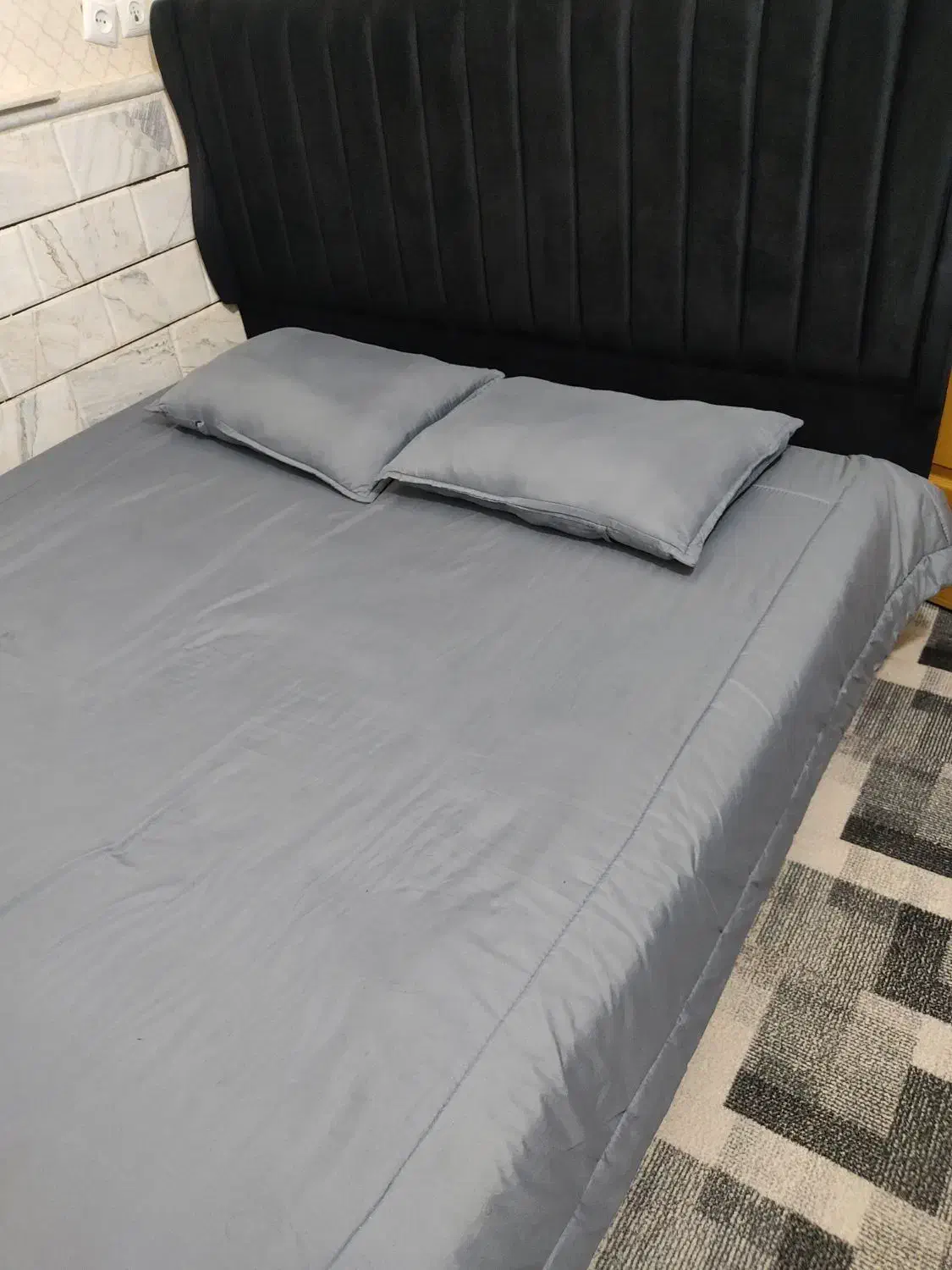 تخت خواب دونفره|تخت و سرویس خواب|قم, زاویه|دیوار