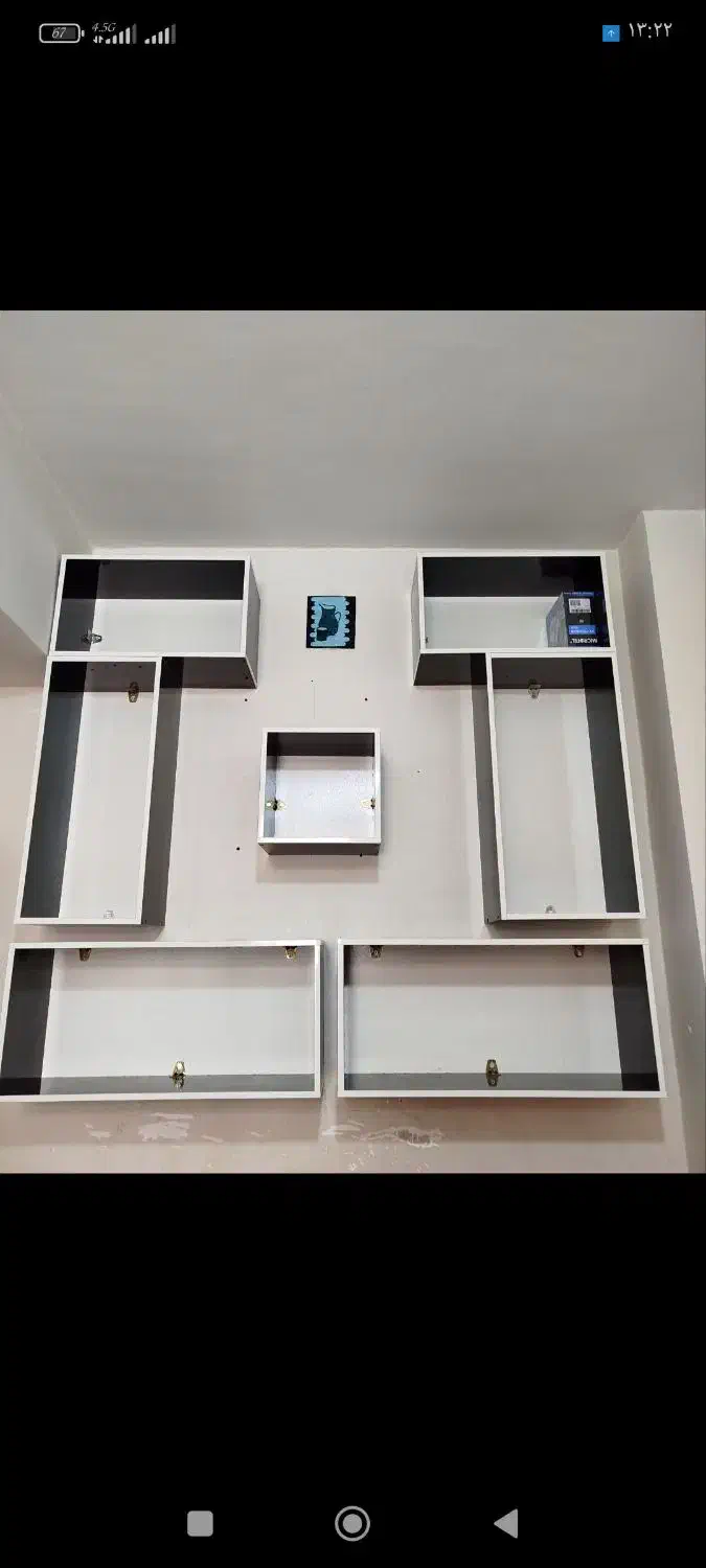 کتابخانه اسپرت فروش فوری|کتابخانه، شلف، قفسههای دیواری|مهاجران, |دیوار