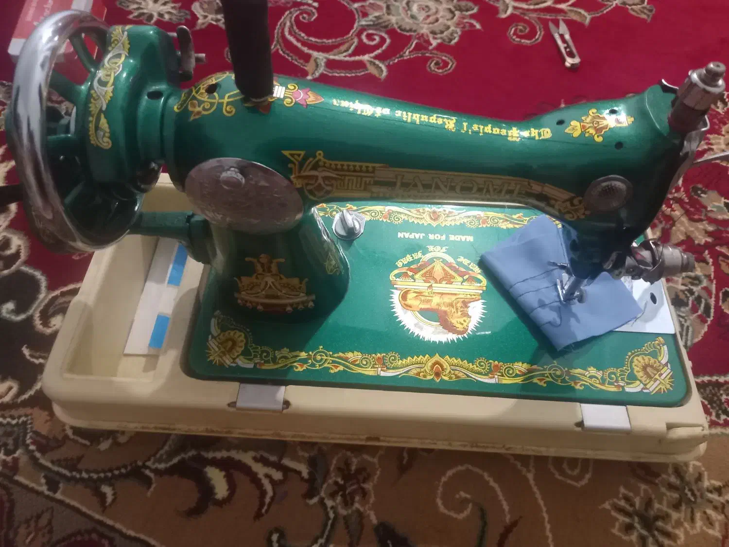 چرخ دستی ژانومه|چرخ خیاطی و ریسندگی|مسجد سلیمان, |دیوار