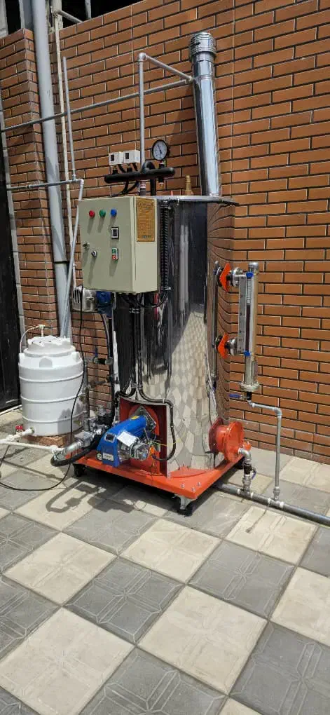 دیگ بخار خشکشویی ۸ اسب بخار 120kg.h|ماشینآلات صنعتی|پاکدشت, خاتون آباد|دیوار