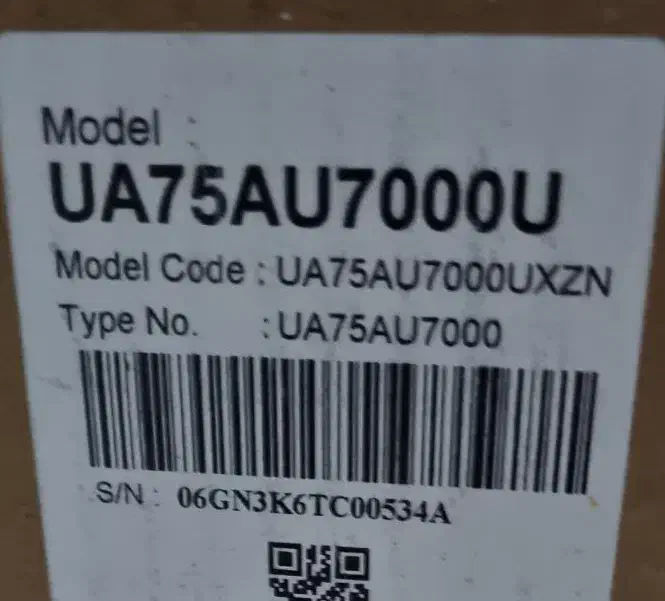 تلویزیون شکستهUA75AU7000U|تلویزیون و پروژکتور|شیراز, وصال|دیوار