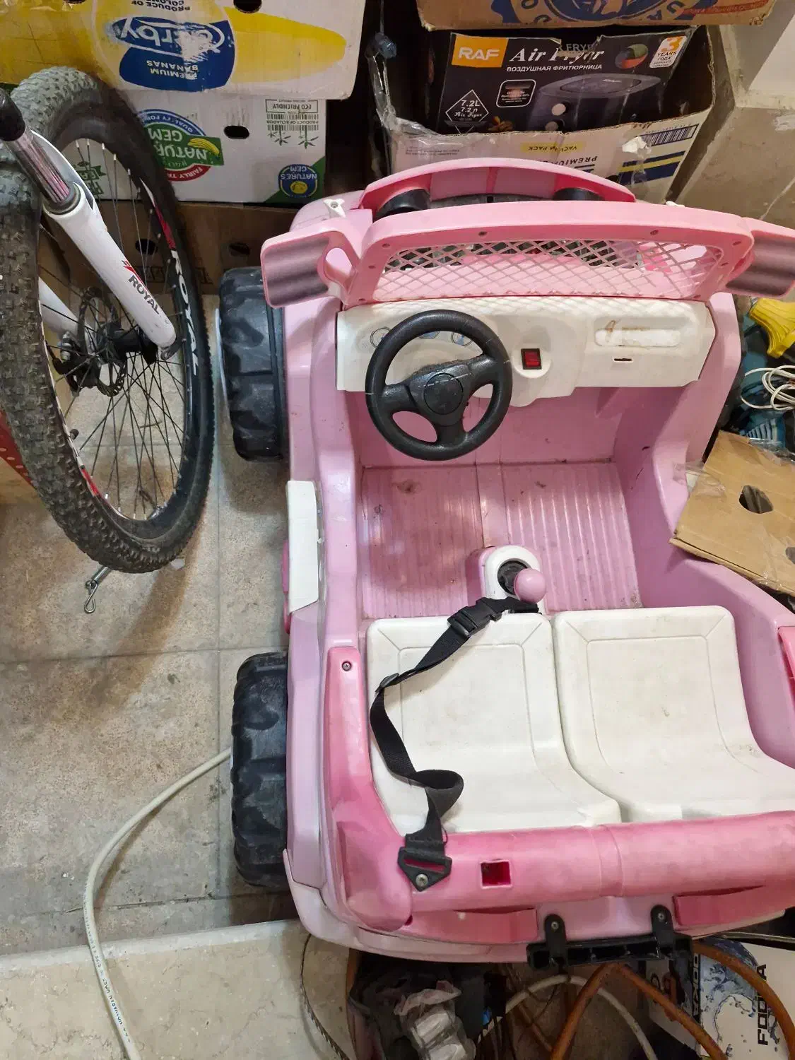 ماشین شارژی دوموتره|اسباب‌بازی بچه|خوی, |دیوار