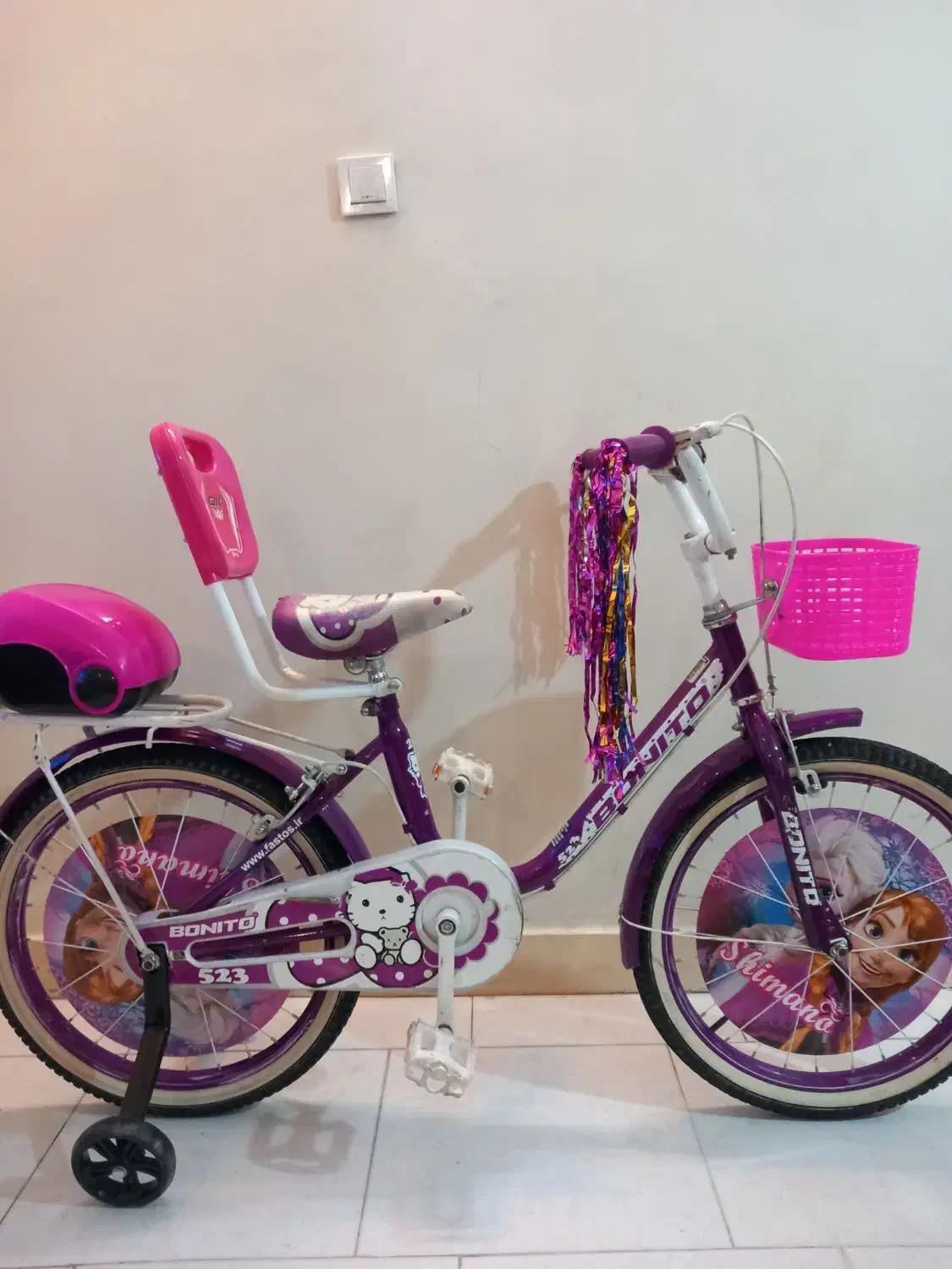 ۲ عدد دوچرخه سایز ۲۰ دخترانه مشابه آکبند|دوچرخه، اسکیت، اسکوتر|تهران, تهرانپارس شرقی|دیوار