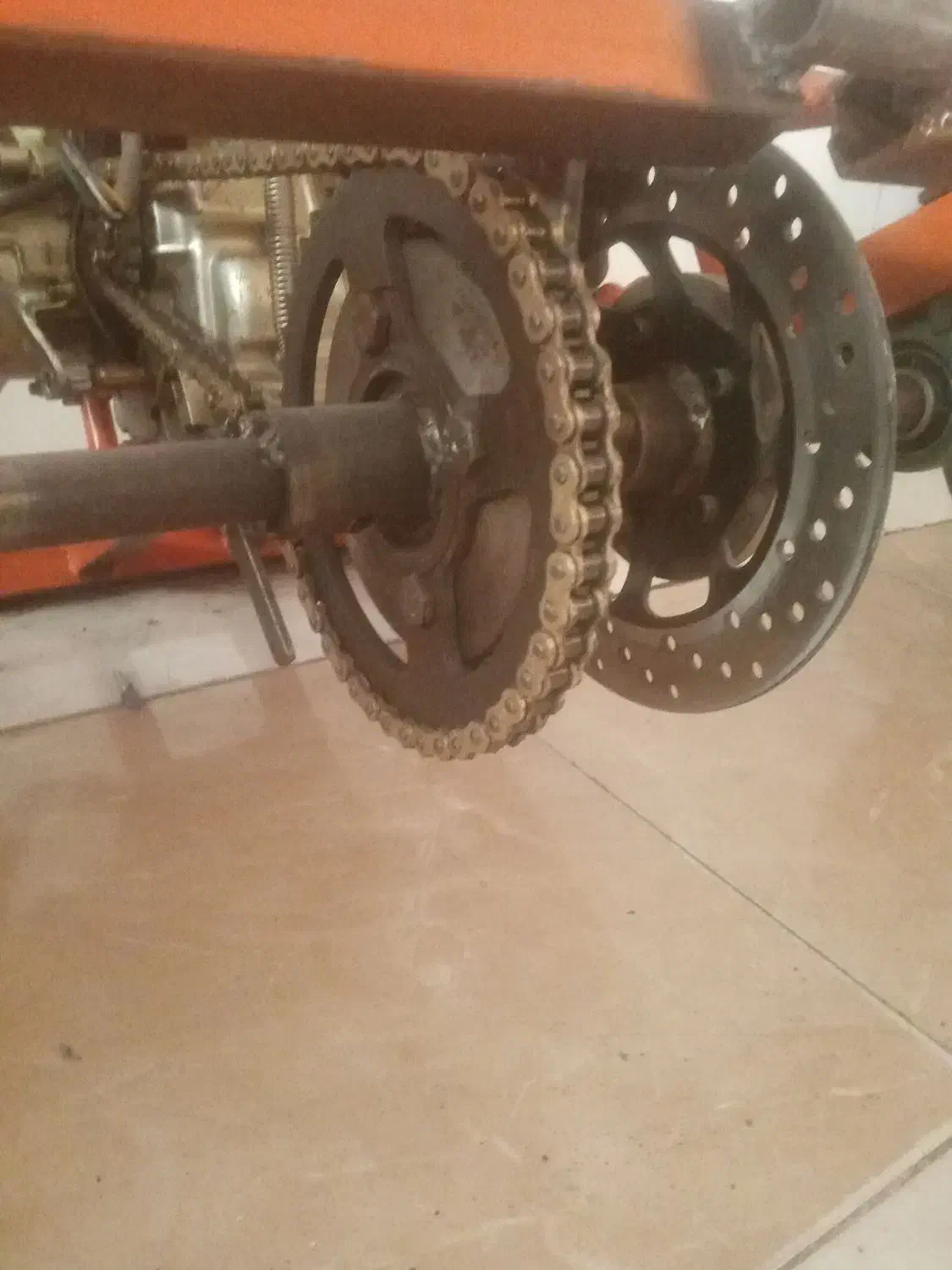 سیستم کامل قسمت عقب باگی|قطعات یدکی و لوازم جانبی|فسا, |دیوار