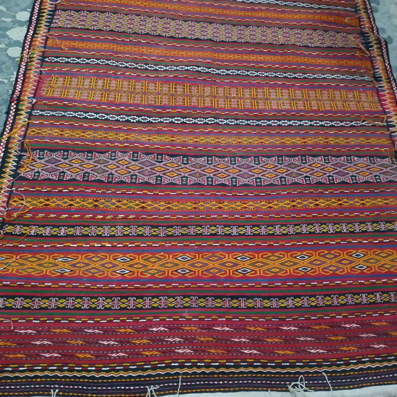 گلیم یا پلاس|گلیم، جاجیم، گبه|مشهد, صیاد شیرازی|دیوار