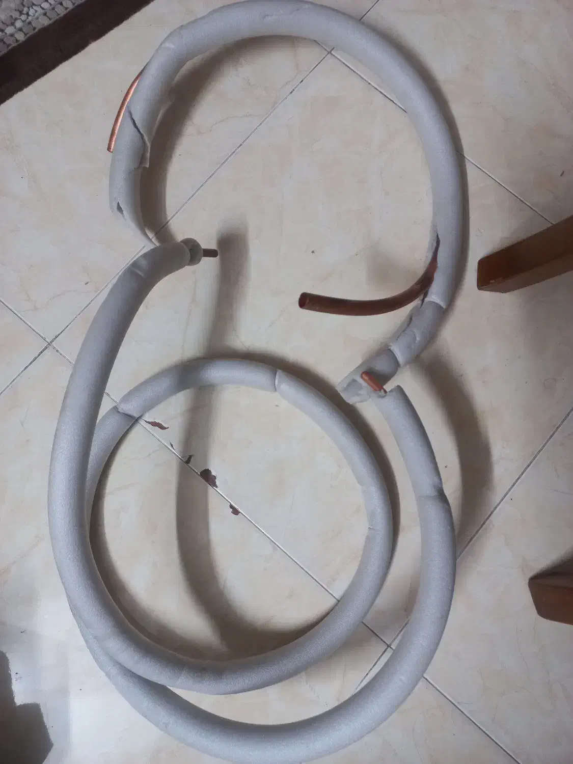 سیم مسی کوچک وبزرگ نو کولر گازی|کولر گازی و فن‌کوئل|ری, شهادت|دیوار