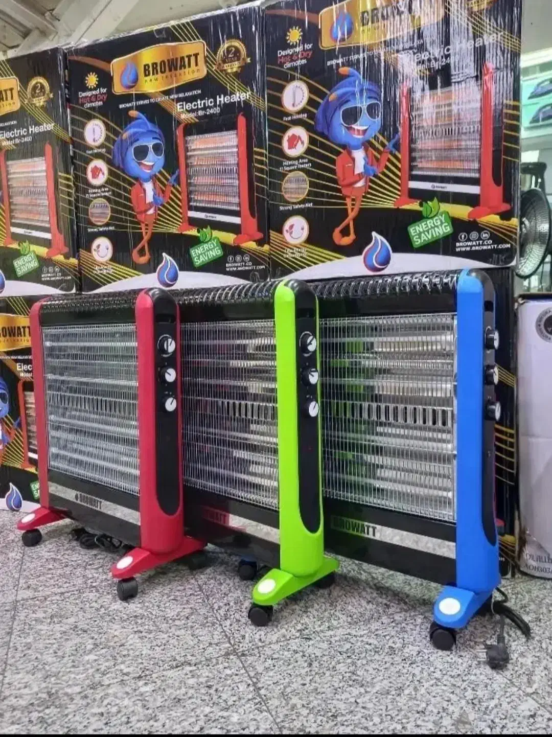 هیتر برقی بروات با یکسال گارانتی نامه معتبرشرکتی|بخاری، هیتر، شومینه|بروجرد, |دیوار