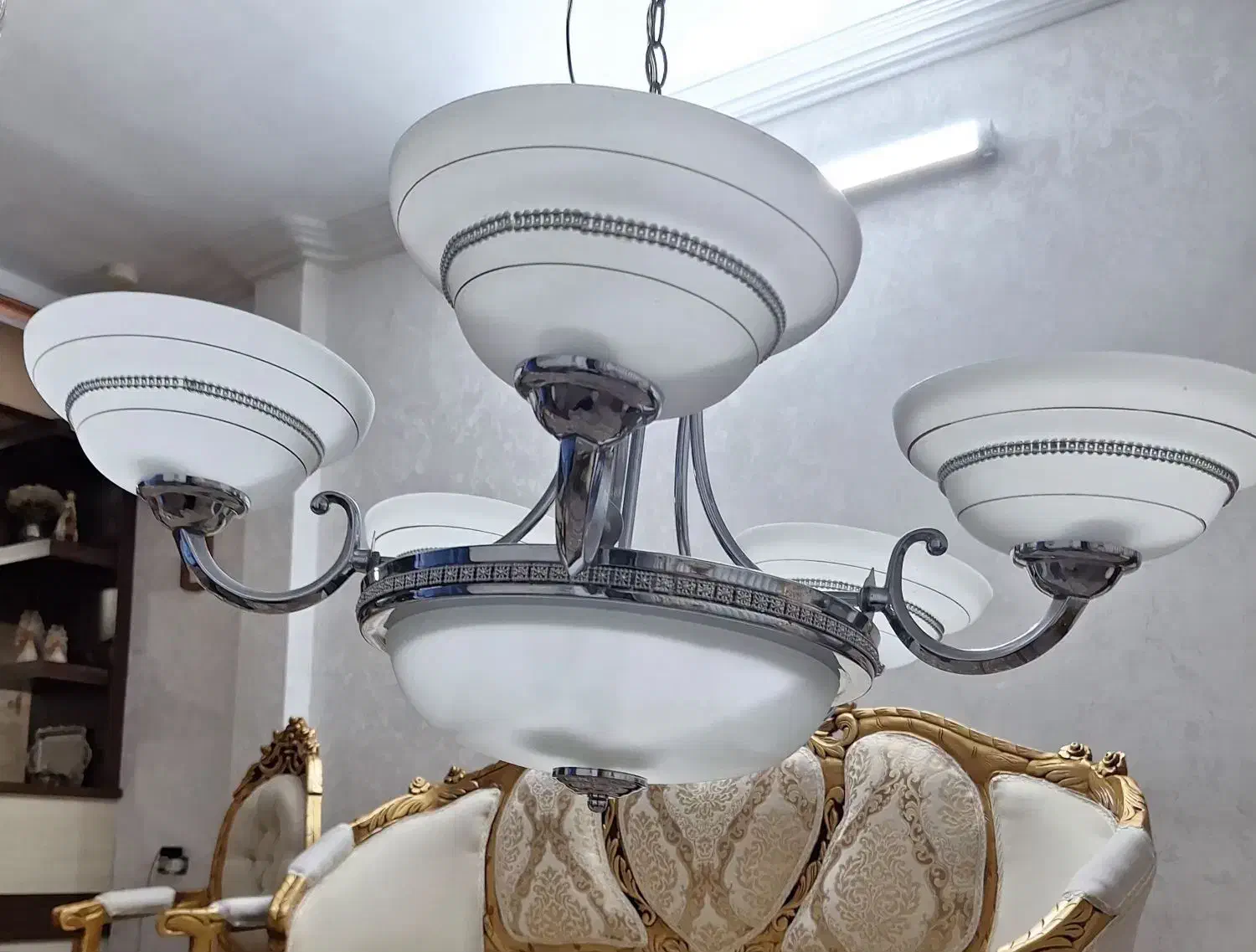 لوستر|لوستر و چراغ آویز|مشهد, شاهد (شهرک غرب)|دیوار