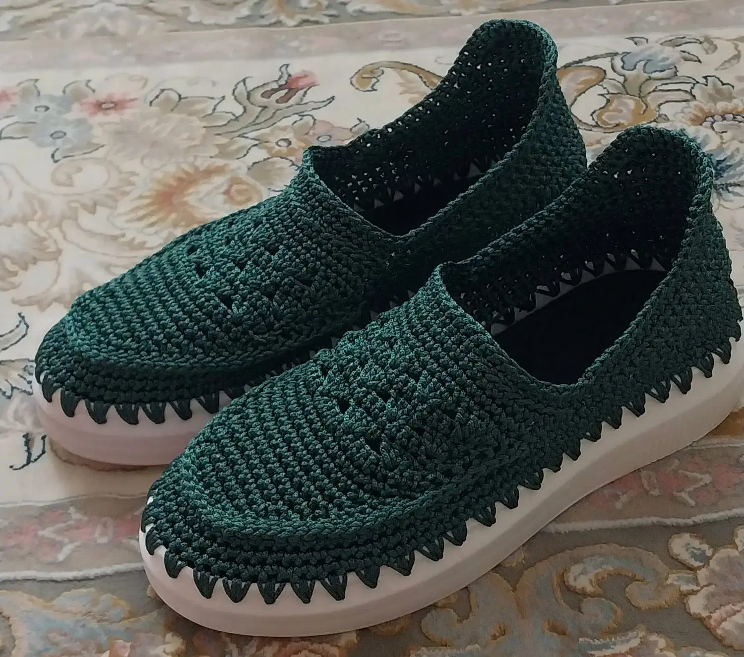 کفش دست بافت(بافتنی)|کیف، کفش، کمربند|خمینی‌شهر, |دیوار