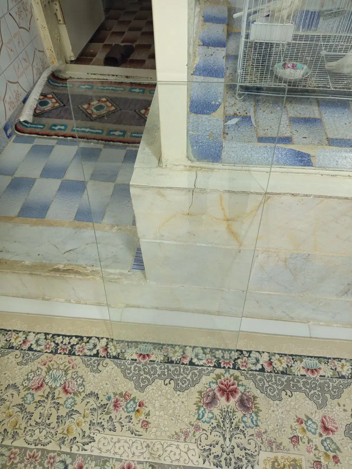 شیشه ۴یا ۶میل|آینه|کاشمر, |دیوار