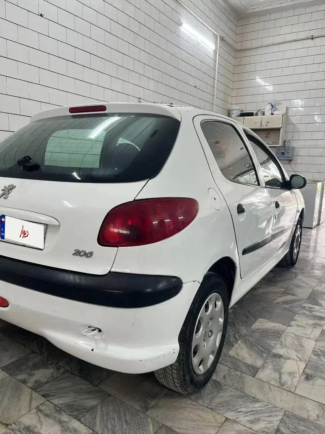 206 تیپ ۲ مدل ۸۹|خودرو سواری و وانت|بجنورد, |دیوار