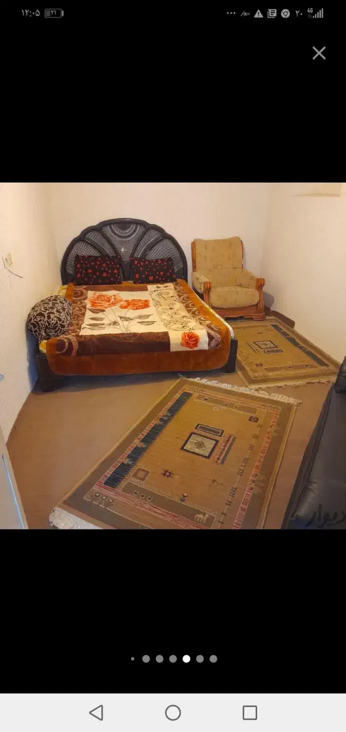 اجاره منزل مبله سوئیت مبله تک خواب دوخوابه|اجارهٔ کوتاه‌مدت آپارتمان و سوئیت|شیراز, ریاستی|دیوار