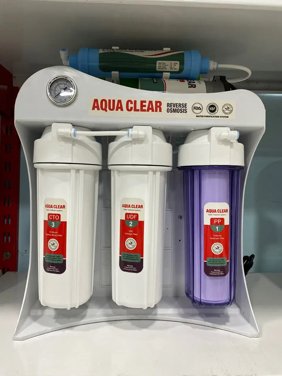 دستگاه تصفیه آب تایوانی با گارانتی و نصب رایگان|آبسردکن و تصفیه آب|جم, |دیوار