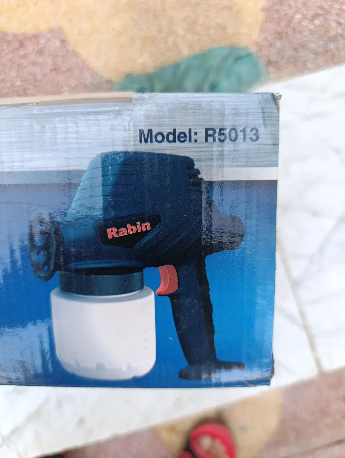 پیستوله برقی رنگ رابین مدل 2013|ماشین‌آلات صنعتی|دیلم, |دیوار