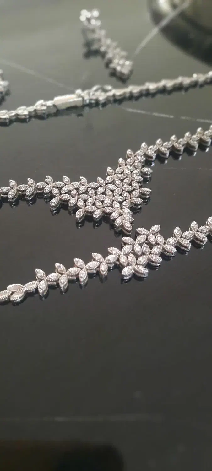 نیم ست نقره|جواهرات|کرج, شهرک جهان آرا|دیوار