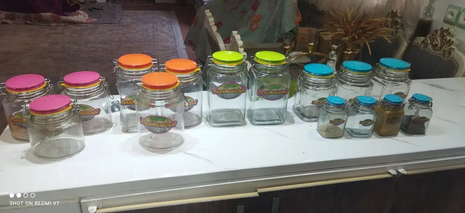 جا حبوباتی|ظروف نگهدارنده، پلاستیکی، یک‌بارمصرف|نجف‌آباد, گلدشت|دیوار