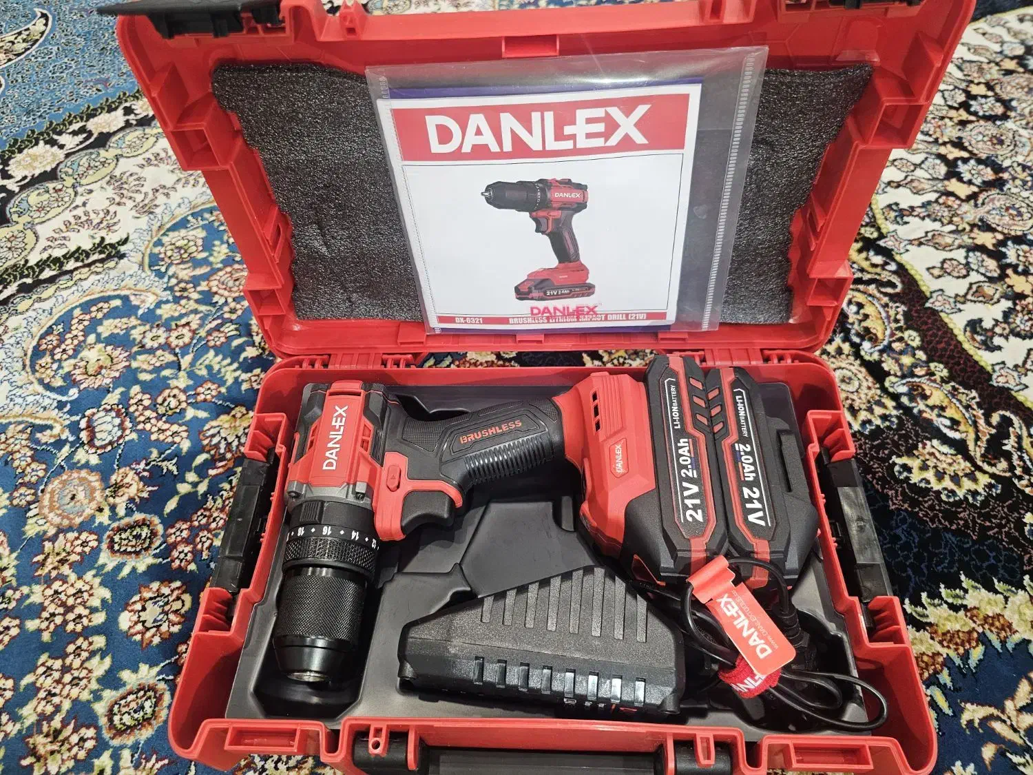 دریل شارژی دنلکس ۲۱ ولت سه نظام ۱۳|ابزارآلات|تهران, شادآباد|دیوار