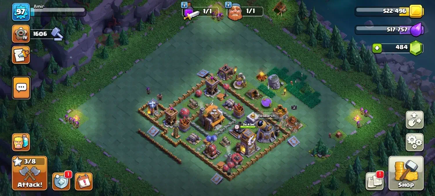 اکانت کلش تان ۱۲|کنسول، بازی ویدئویی و آنلاین|شیراز, شهرک ترکان|دیوار