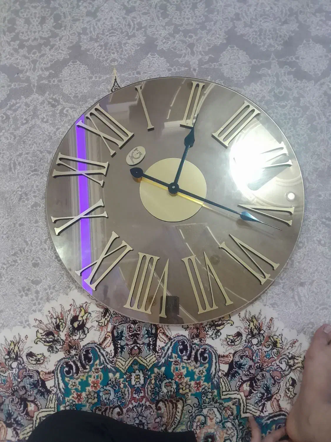 ساعت|ساعت دیواری و تزئینی|قرق, |دیوار