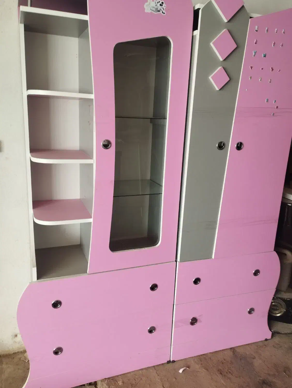 کمد بچه|اسباب و اثاث بچه|کاشمر, |دیوار