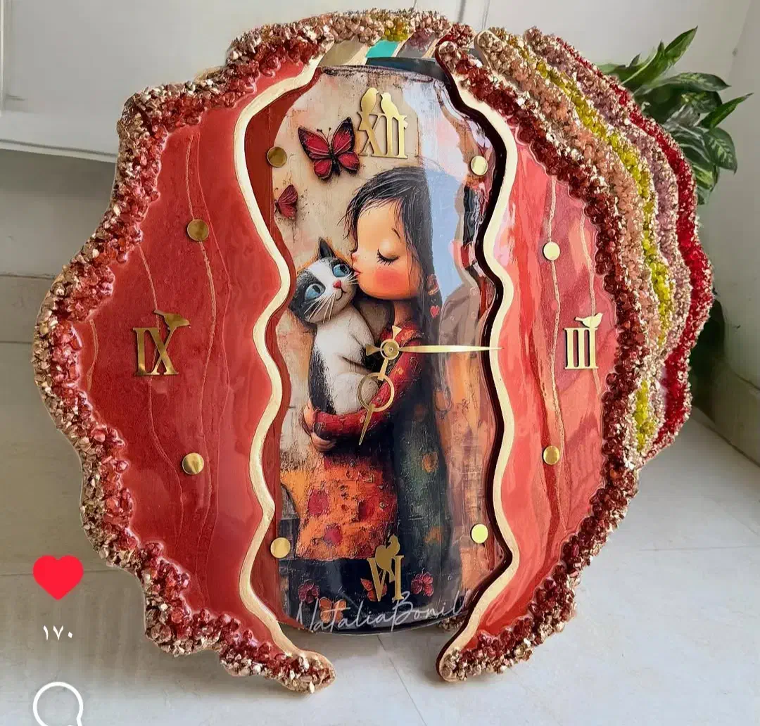 برا اتاق بچت دنبال ساعت هستی|تابلو، نقاشی، عکس|تبریز, |دیوار