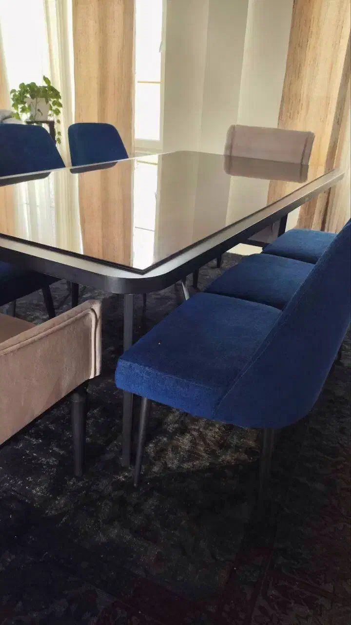 میز ناهار خوری 8 نفره|میز و صندلی غذاخوری|رضوانشهر, |دیوار