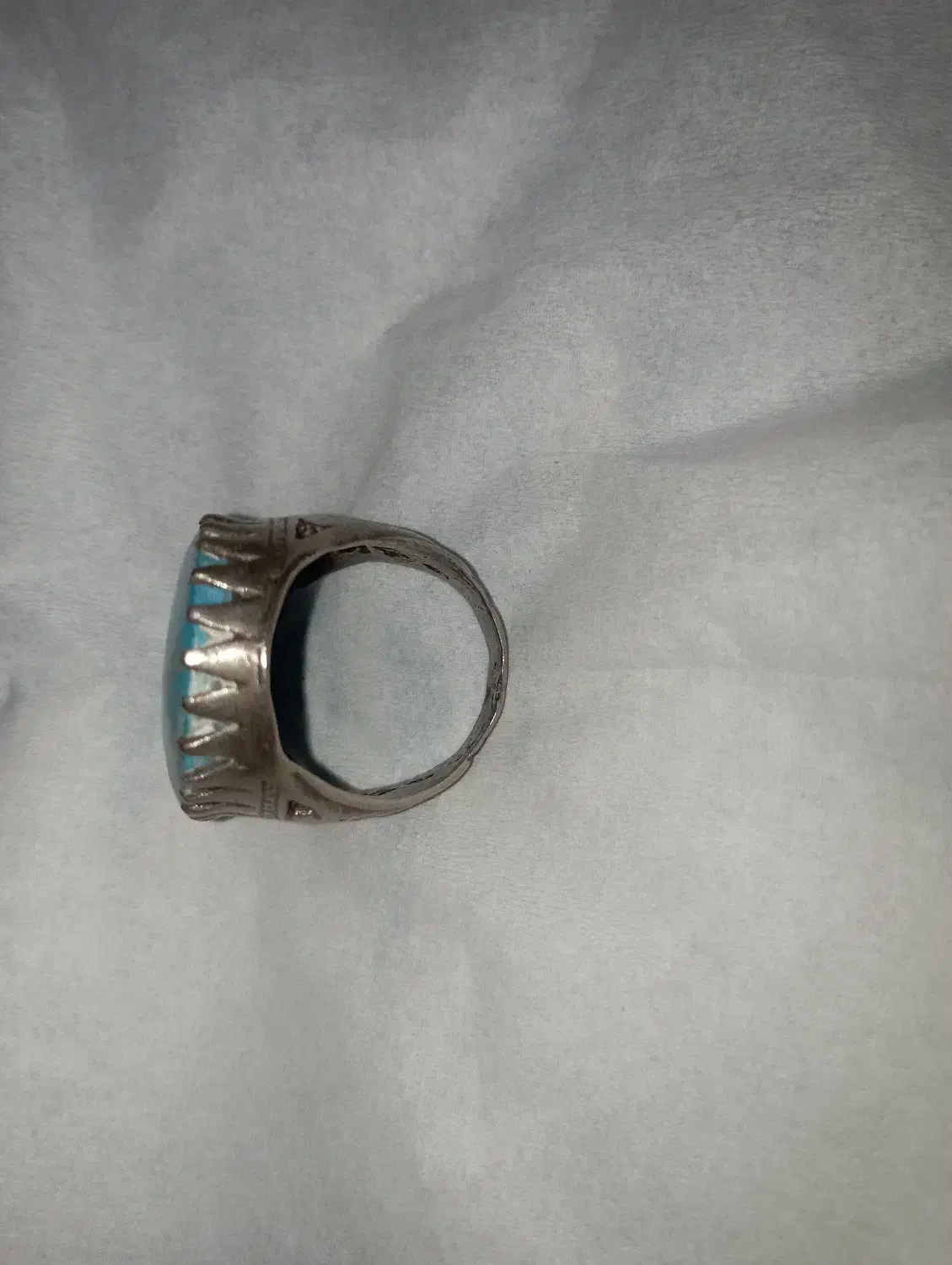 انگشتر نقره فیروزه|بدلیجات|پرند, فاز ۵|دیوار